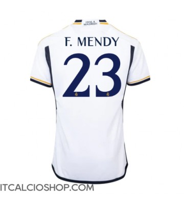 Real Madrid Ferland Mendy #23 Prima Maglia 2023-24 Manica Corta